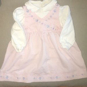 Hartstrings dress and shirt. size 24M. Like new.